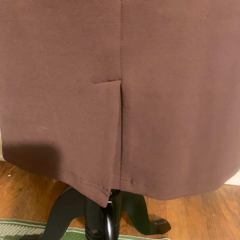 Chic  Brown Dress with ruffle - Picture 7 of 11